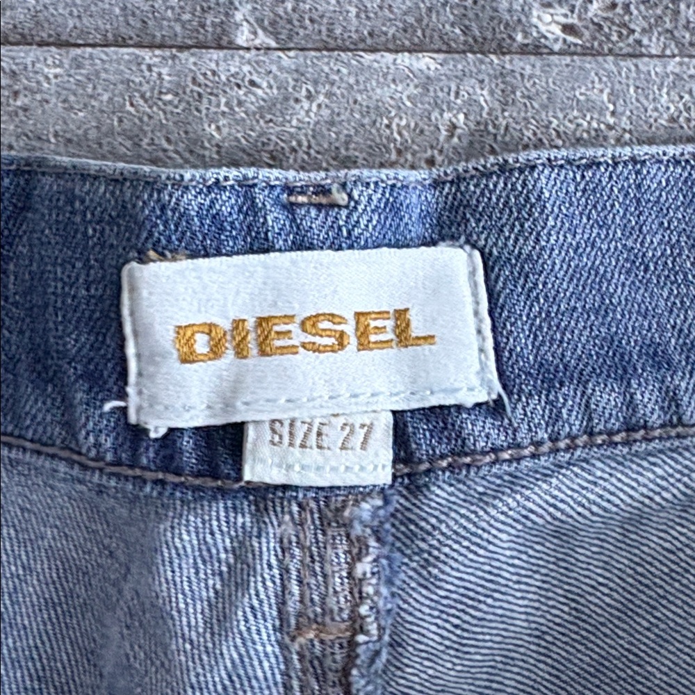 Diesel Classic Blue Jean Shorts - Picture 2 of 6
